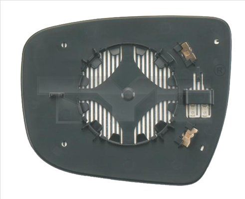 TYC 324-0180-1 Mirror Glass, exterior mirror