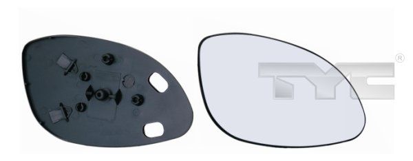 TYC 325-0042-1 Mirror Glass, exterior mirror