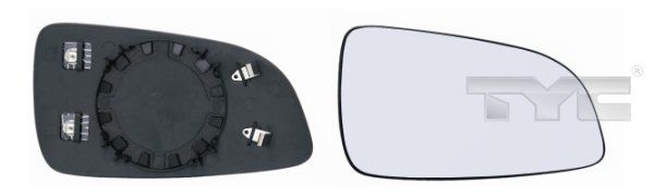 TYC 325-0060-1 Mirror Glass, exterior mirror