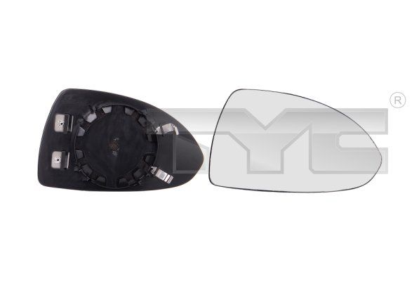 TYC 325-0093-1 Mirror Glass, exterior mirror