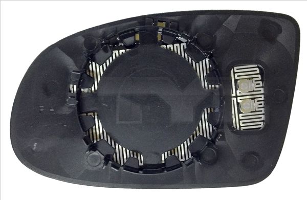 TYC 325-0163-1 Mirror Glass, exterior mirror