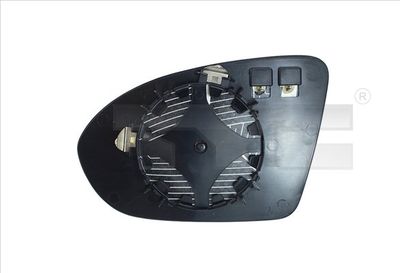 Mirror Glass, exterior mirror TYC 325-0187-1