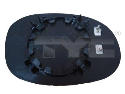 Mirror Glass, exterior mirror TYC 326-0016-1