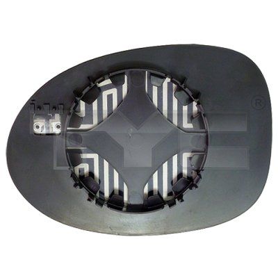Mirror Glass, exterior mirror TYC 328-0169-1