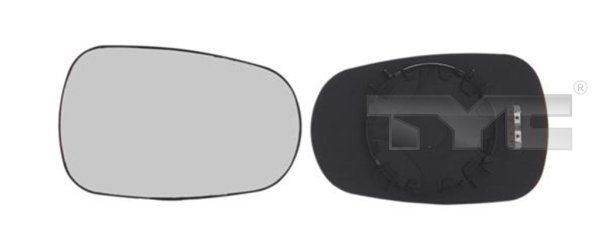 TYC 328-0111-1 Mirror Glass, exterior mirror