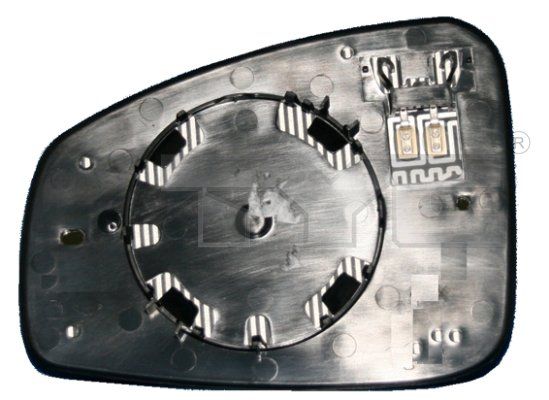 TYC 328-0165-1 Mirror Glass, exterior mirror
