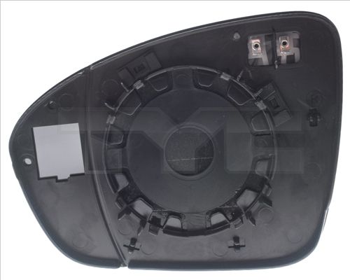 TYC 328-0270-1 Mirror Glass, exterior mirror