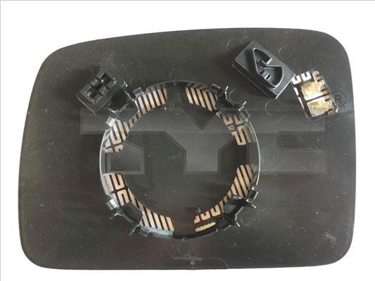 TYC 329-0026-1 Mirror Glass, exterior mirror