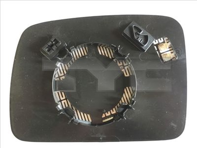 Mirror Glass, exterior mirror TYC 329-0026-1