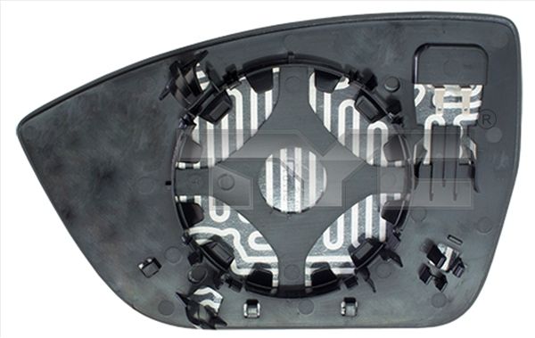 TYC 331-0089-1 Mirror Glass, exterior mirror
