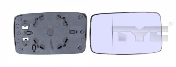 TYC 331-0004-1 Mirror Glass, exterior mirror