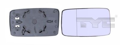 Mirror Glass, exterior mirror TYC 331-0004-1