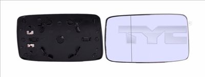 Mirror Glass, exterior mirror TYC 331-0006-1