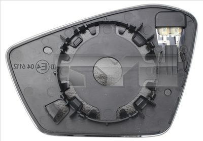 Mirror Glass, exterior mirror TYC 332-0099-1
