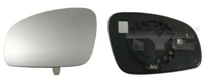 Mirror Glass, exterior mirror TYC 332-0032-1