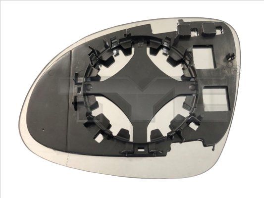 TYC 332-0051-1 Mirror Glass, exterior mirror