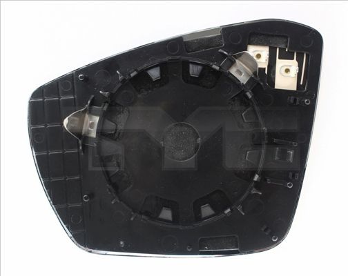 TYC 332-0061-1 Mirror Glass, exterior mirror