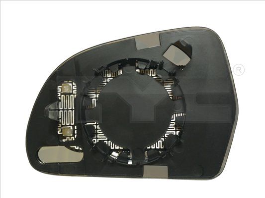 TYC 332-0086-1 Mirror Glass, exterior mirror