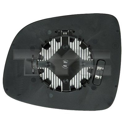 TYC 335-0016-1 Mirror Glass, exterior mirror