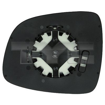 Mirror Glass, exterior mirror TYC 335-0018-1