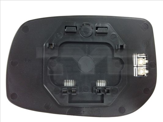 TYC 336-0057-1 Mirror Glass, exterior mirror