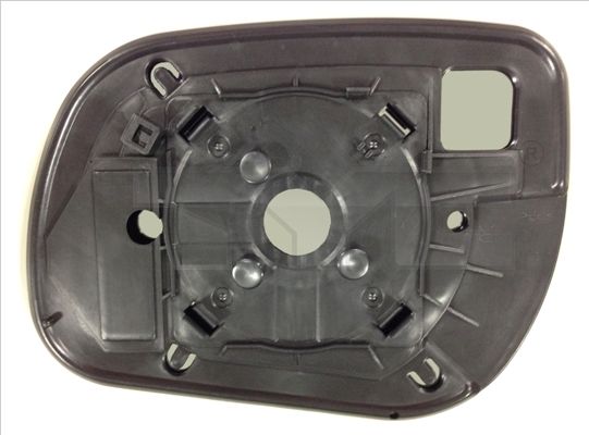 TYC 336-0065-1 Mirror Glass, exterior mirror
