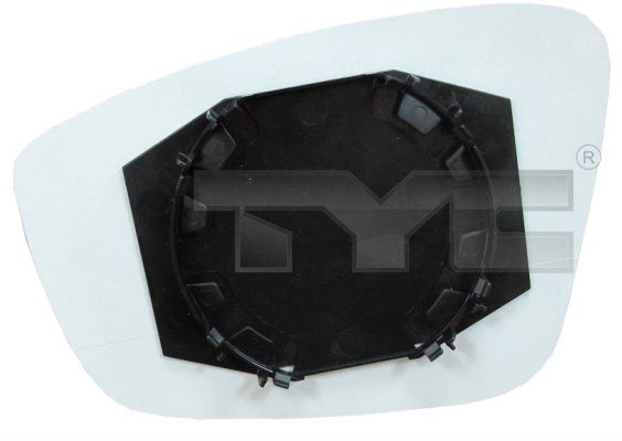 TYC 337-0222-1 Mirror Glass, exterior mirror