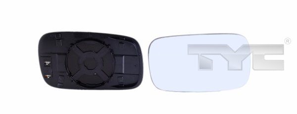 TYC 337-0034-1 Mirror Glass, exterior mirror
