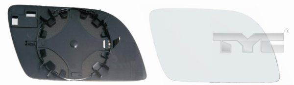 TYC 337-0062-1 Mirror Glass, exterior mirror