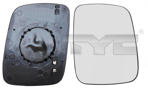TYC 337-0087-1 Mirror Glass, exterior mirror
