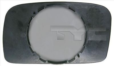 Mirror Glass, exterior mirror TYC 337-0100-1
