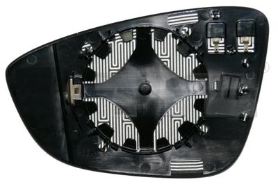 Mirror Glass, exterior mirror TYC 337-0212-1