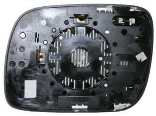 TYC 337-0262-1 Mirror Glass, exterior mirror