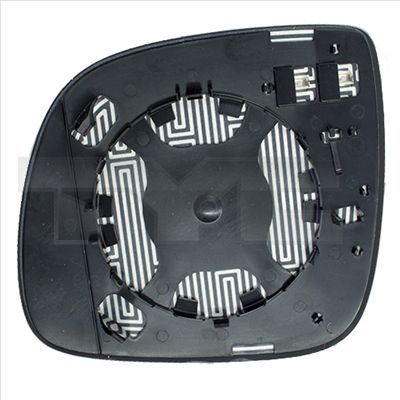 Mirror Glass, exterior mirror TYC 337-0266-1