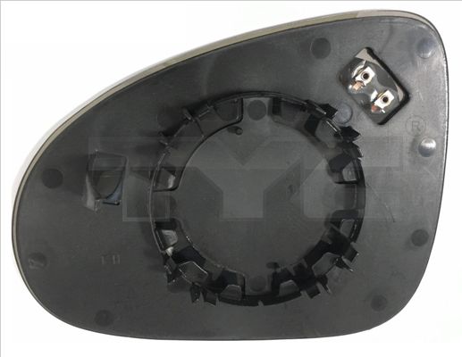 TYC 337-0268-1 Mirror Glass, exterior mirror