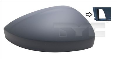 Cover, exterior mirror TYC 337-0291-2