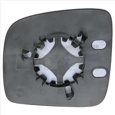 Mirror Glass, exterior mirror TYC 337-0305-1