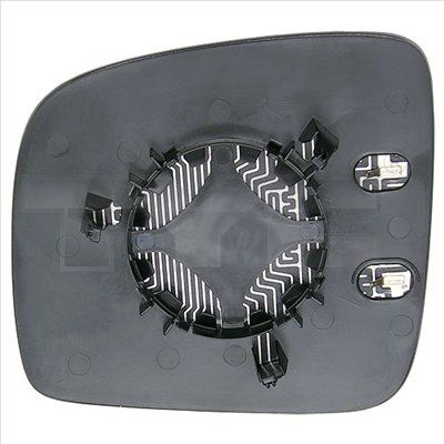 Mirror Glass, exterior mirror TYC 337-0307-1