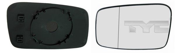 TYC 338-0006-1 Mirror Glass, exterior mirror