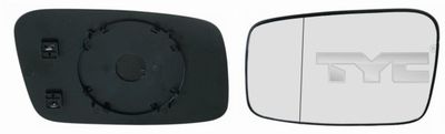 Mirror Glass, exterior mirror TYC 338-0008-1