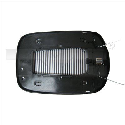 Mirror Glass, exterior mirror TYC 338-0049-1