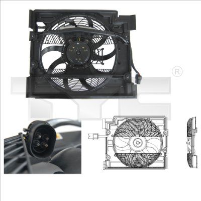 TYC 803-0006 Fan, engine cooling