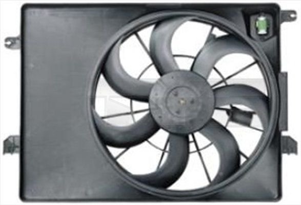TYC 817-0002 Fan, engine cooling