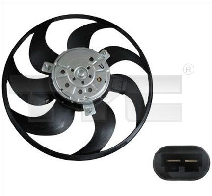 TYC 821-0017 Fan, engine cooling