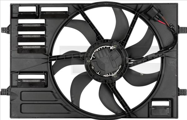TYC 837-0055 Fan, engine cooling