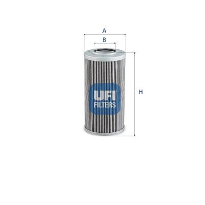 Filter, operating hydraulics UFI 22.048.00