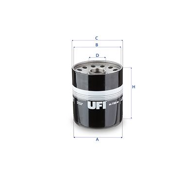 UFI 23.723.00 Hydraulic Filter, automatic transmission