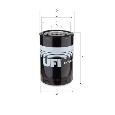 UFI 23.782.00 Oil Filter