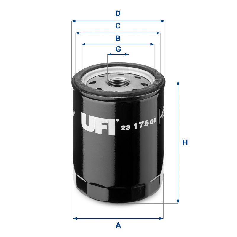 UFI 23.175.00 Oil Filter