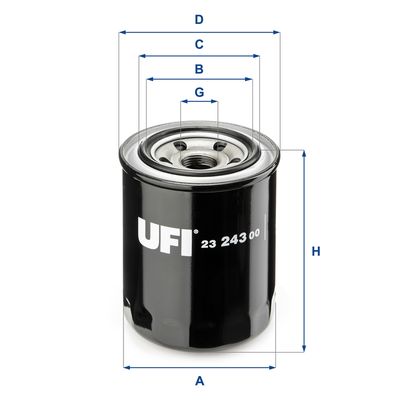 Oil Filter UFI 23.243.00